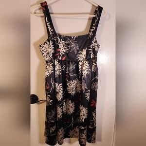 Y2K Style Vertigo Paris Baby Doll Floral Print Dress With Pockets